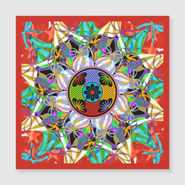 Mah Jongg - Magnet d'ornements (Devant)