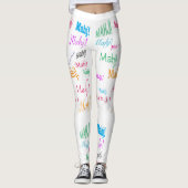 Mah Jongg MAHJ! leggings (Voorkant)