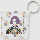 Mah Jongg Maven Sleutelhanger (Achterkant)