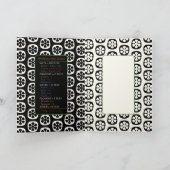 Mah Jongg Modern Card Kaart (Binnen)