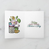 Mah Jongg Moederdag Kaart (Binnen)