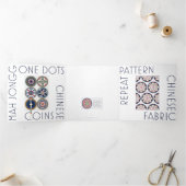 Mah Jongg Motifs triple carte (Intérieur)