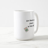 Mah Jongg Mug café, Mah Jongg cadeau (Devant droit)