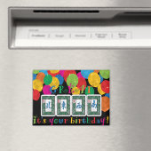 Mah Jongg NOUVELLES Anniversaire Magnet (In Situ (Lave-vaisselle))