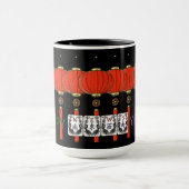 Mah Jongg Nouvelles Mug Fête (Centre)