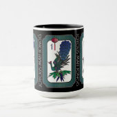 Mah Jongg Oiseau Fête Mug (Centre)