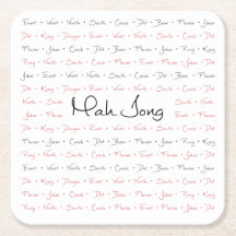 Mah Jongg Onderzetters