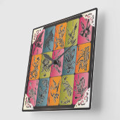 Mah Jongg One Bams Vierkante Klok (Hoek)