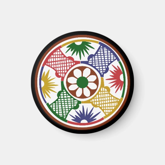 Mah Jongg One Circle Magneet (Voorkant)