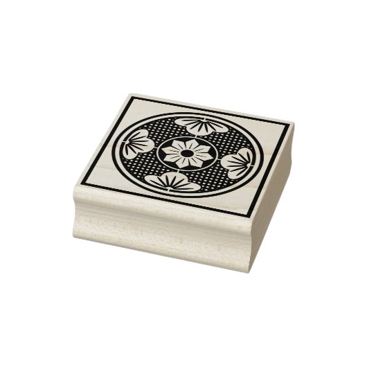 Mah Jongg One Dot Stamp Rubberstempel (Stempel)