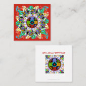 Mah Jongg Ornements Petite carte (Devant / Derrière)