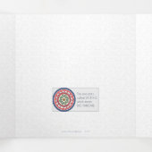 Mah Jongg Patterns Trifold Kaart (Binnenkant midden)
