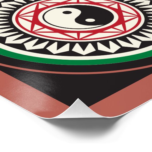 Mah Jongg Poster d'une pièce de monnaie (Coin)