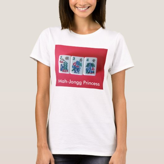Mah-Jongg Princess T-shirt (Voorkant)