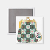 Mah Jongg Purse Magnet Magneet (Voorkant / Achterkant)