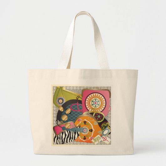 Mah Jongg Purses Grote Tote Bag (Voorkant)