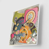 Mah Jongg Purses Vierkante Klok (Hoek)