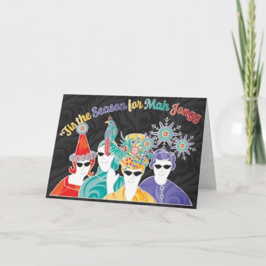 Mah Jongg Seizoen Kaart (Voorkant)