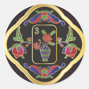 Mah Jongg Sieraden Stickers