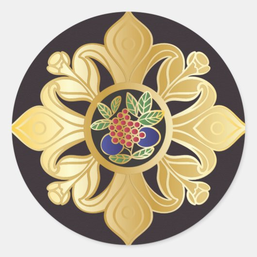 Mah Jongg Sieraden Stickers (Voorkant)