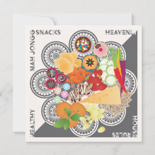 Mah Jongg Snacks Carte Plat