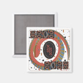 Mah Jongg Snake 2025 Magnet (Recto/Verso)