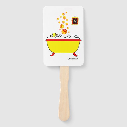 Mah Jongg Soaps en Stippen Fan Handwaaier (Voorkant)