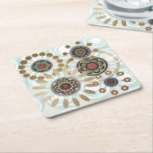 Mah Jongg Starburst Stippen Onderzetter (Schuin)