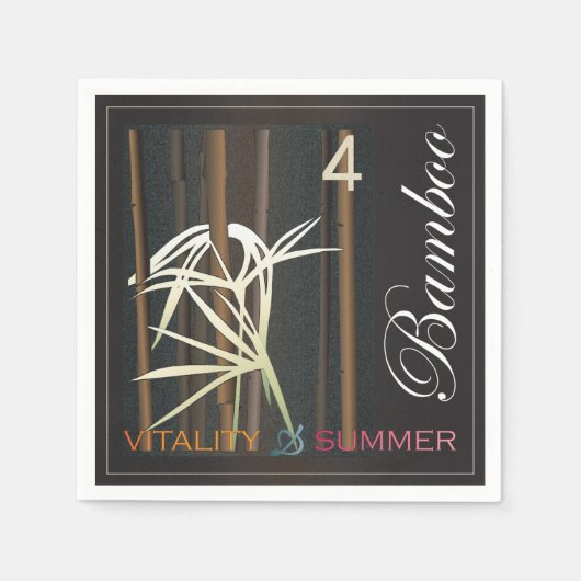 Mah Jongg Summer Servetten (Voorkant)