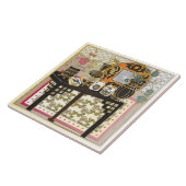 Mah Jongg Table Tegeltje (Zijkant)