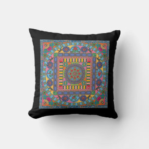 Mah Jongg Tegels Mandala Pillow Kussen