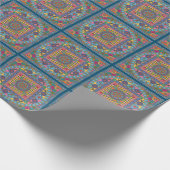 Mah Jongg Tegels Mandala Wrapping Paper Cadeaupapier (Hoek)