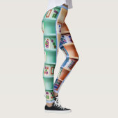 mah jongg tiles - leggings (Rechts)
