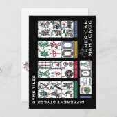 Mah Jongg Tiles Same (Voorkant / Achterkant)