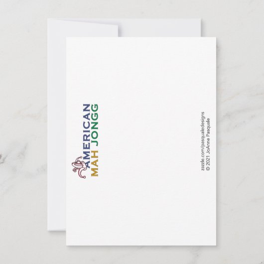 Mah Jongg Tiles Same (Achterkant)