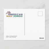 Mah Jongg Tiles Same Briefkaart (Achterkant)