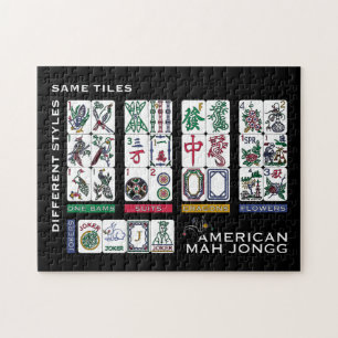 Mah Jongg Tiles Same Legpuzzel