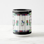 Mah Jongg Tissu Verre Mug (Centre)