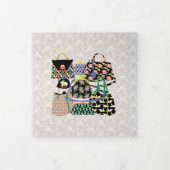 Mah Jongg, trois cartes pour dames (Protection)