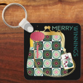 Mah Jongg Vakantie Sleutelhanger (Voorkant)