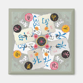 Mah Jongg Winds Magnet (Devant)