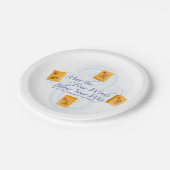 Mah Jongg Winds Papieren Bordje (Gekanteld)