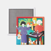 Mah Jongg Winner2 Magneet (Voorkant / Achterkant)