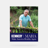 MAHA Maak Amerika weer gezond RFK jr Garden 🇺🇸 Acryl Bord (Voorkant)