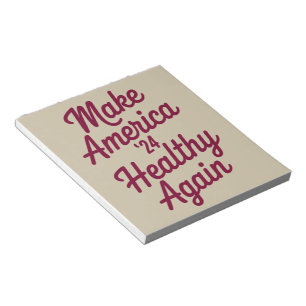 MAHA maakt Amerika weer gezond en patriottisch Notitieblok