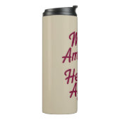 MAHA maakt Amerika weer gezond en patriottisch Thermosbeker (Gedraaid links)