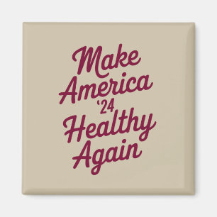 MAHA Make America Healthy Again Patriottisch Magneet