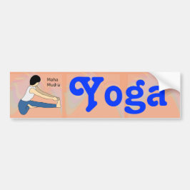 Maha_Mudra Yoga-bumpersticker Bumpersticker