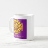 Maha Sri Yantra Mug (Devant gauche)