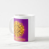 Maha Sri Yantra mug (Devant gauche)